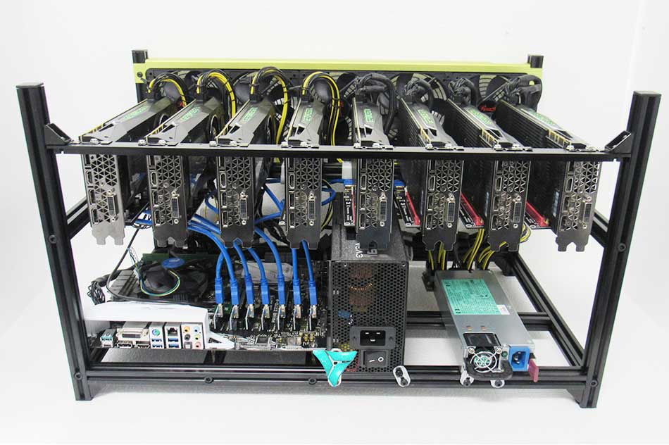 305 MH/s 8 x Titan X Pascal GPU Ethereum Mining Rig | VRLA Tech